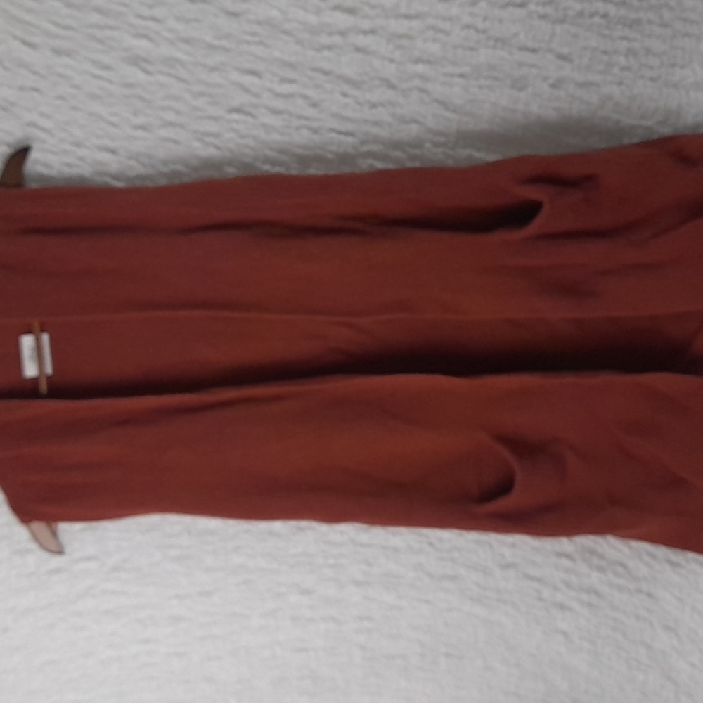 Wilfred Aritzia Long Knit Cardigan XS Brown #137